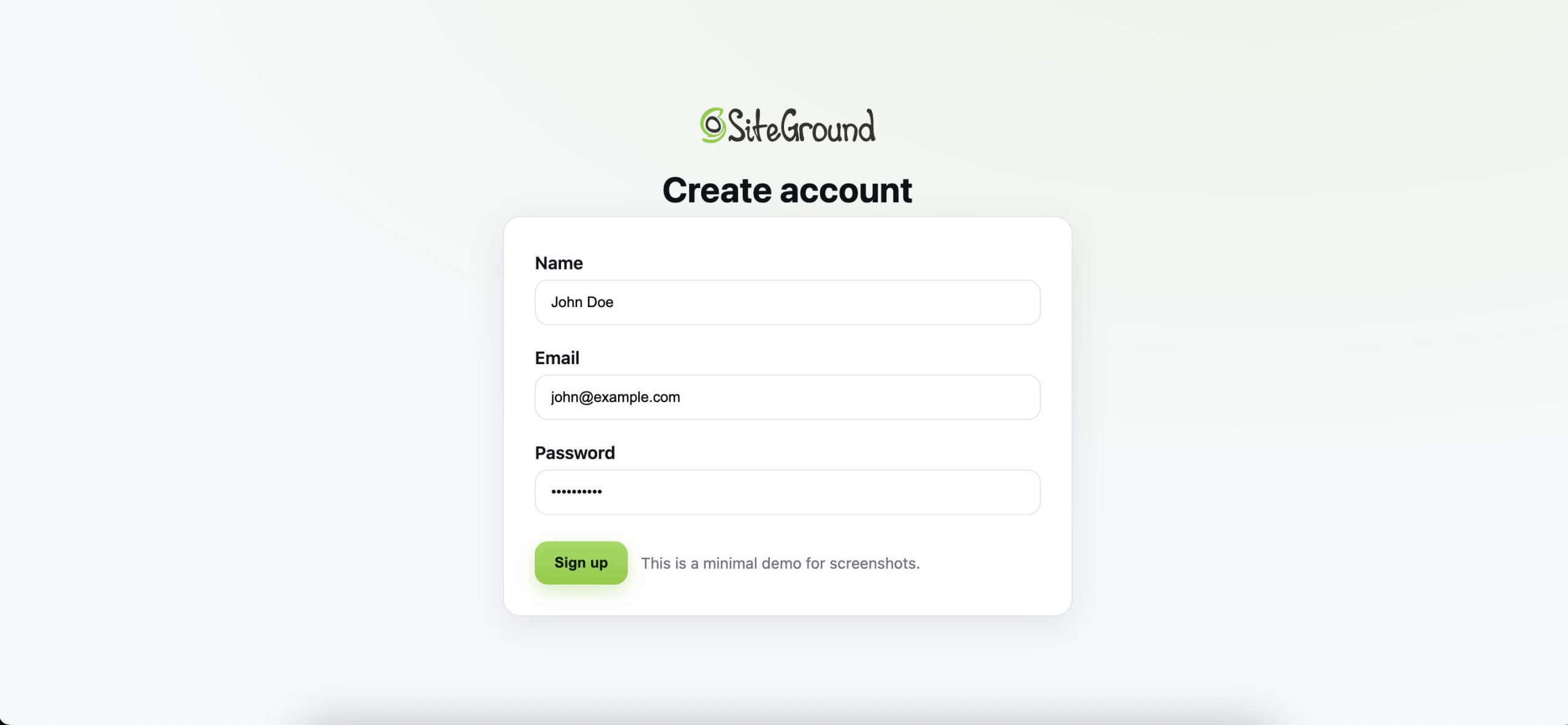 Exemple de formulaire d’inscription où un client envoie un nom, une adresse e-mail et un mot de passe, illustrant la requête envoyée au serveur pouvant renvoyer une réponse 201 Created.