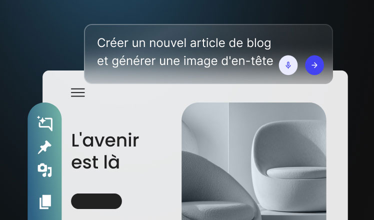Agent IA pour WordPress créant un nouvel article de blog et générant une image d\'en-tête à partir d\'un prompt de chat