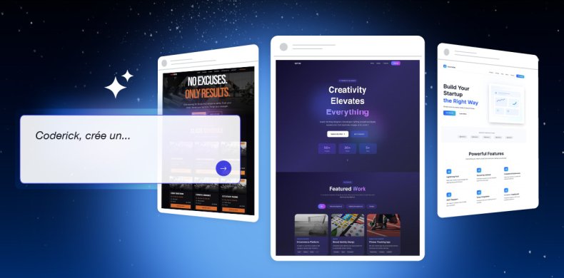 Coderick AI, la plateforme propulsée par l’IA de SiteGround, qui crée des sites web et des applications