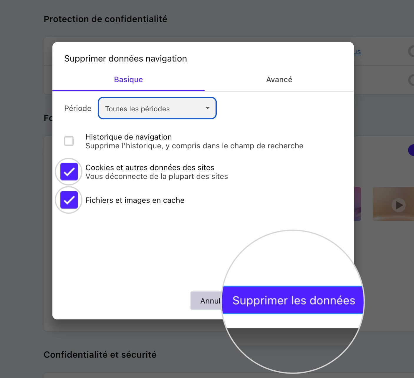 Comment vider le cache d’Opera
