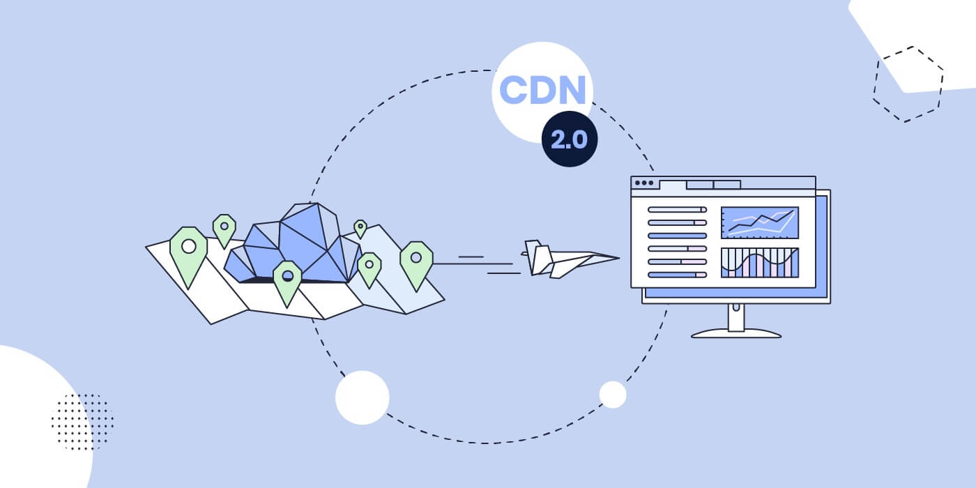 Infographie montrant le fonctionnement du service SiteGround CDN