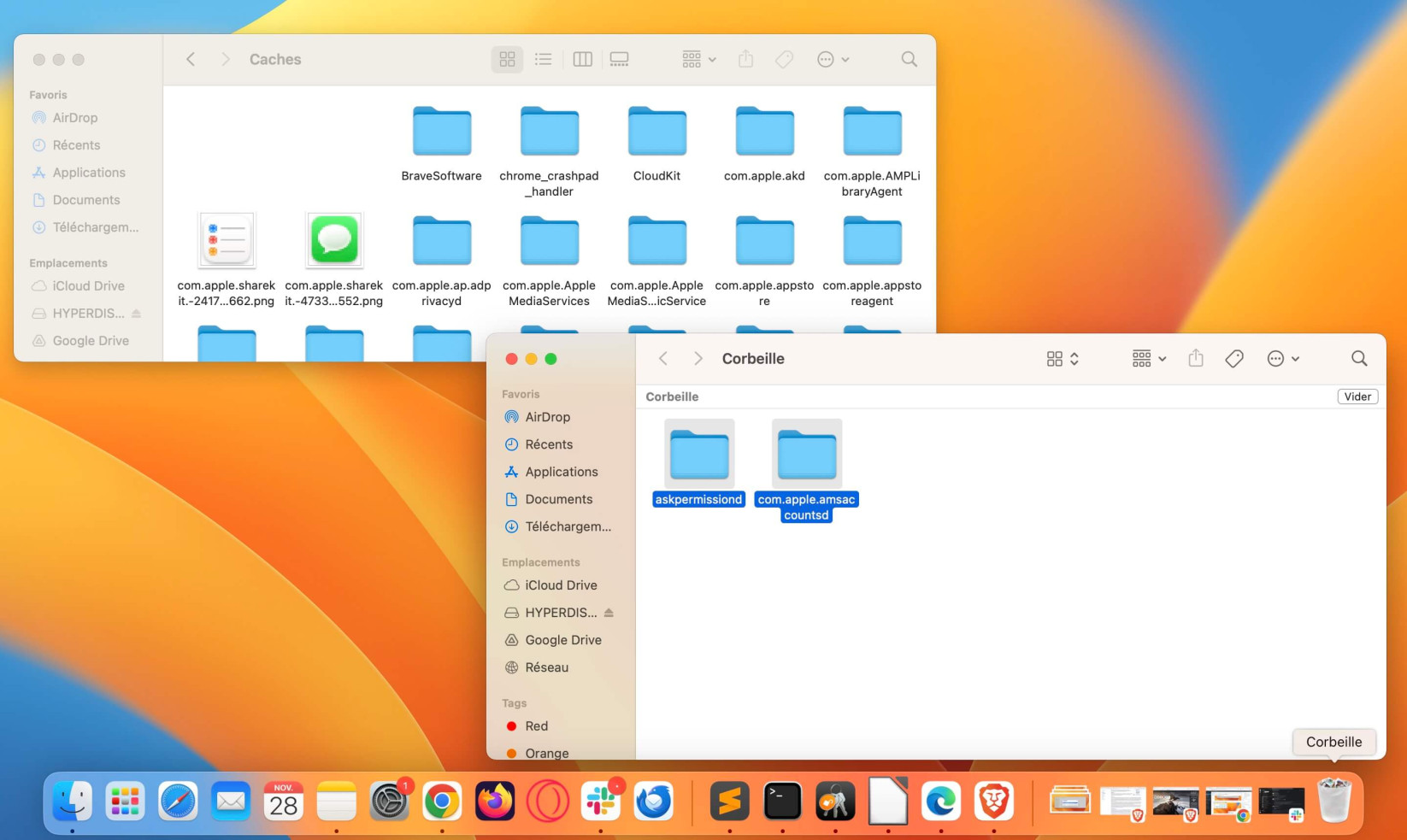 Supprimer les fichiers temporaires sur Mac