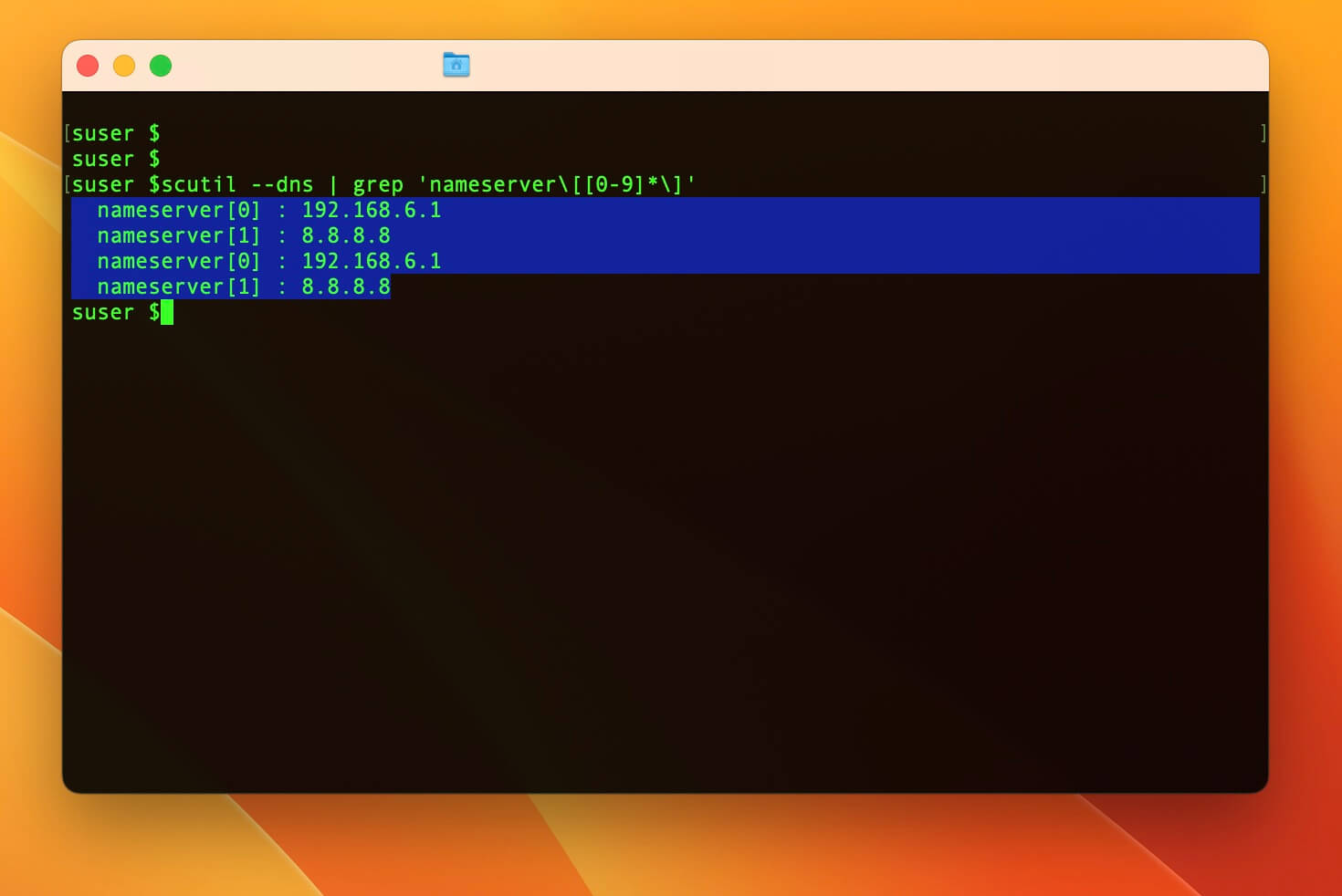 Comment trouver vos serveurs DNS dans Terminal sur Mac