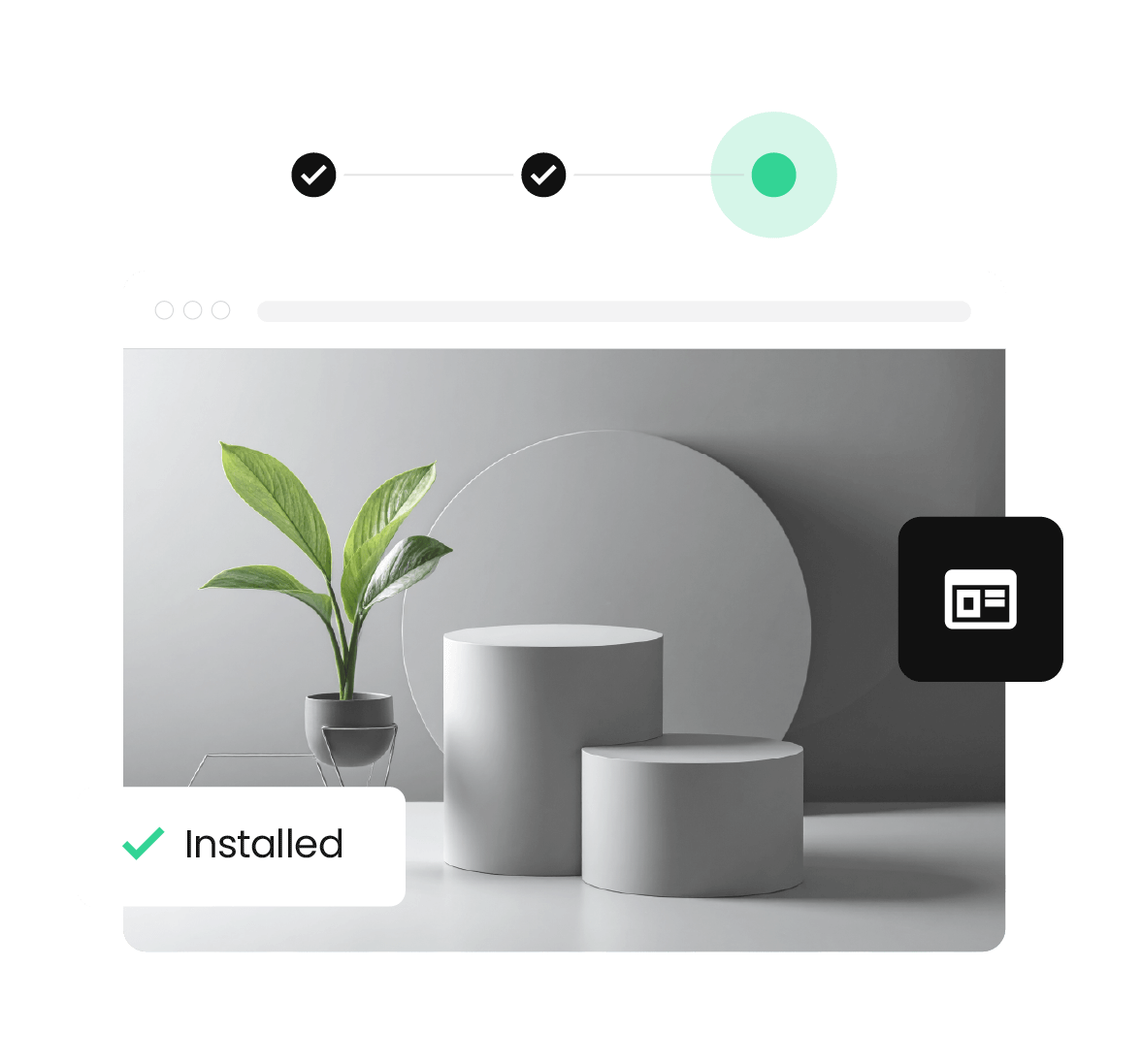 One click is all it takes to start or move your WordPress site while we handle the rest