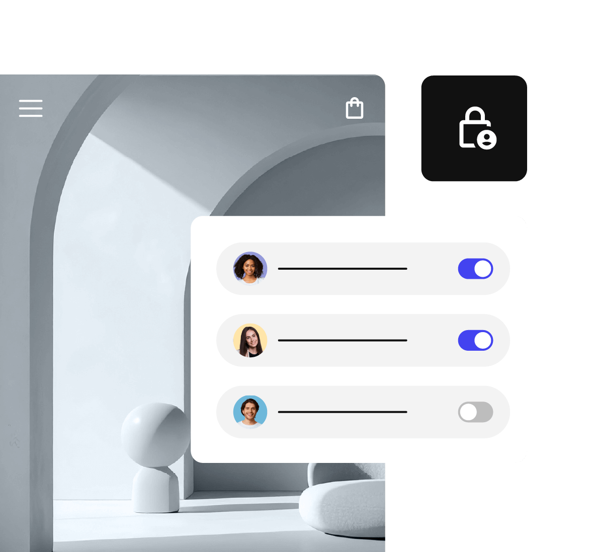 Collaborate seamlessly with your team and clients through a seamless interface