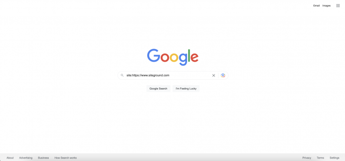 Search a site in Google to check if it's indexed